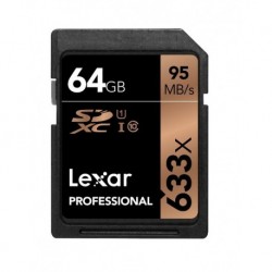 SECURE DIGITAL 64 GB (LSD64GCB1EU633) UHS-I (U1) CLASSE 10 633X