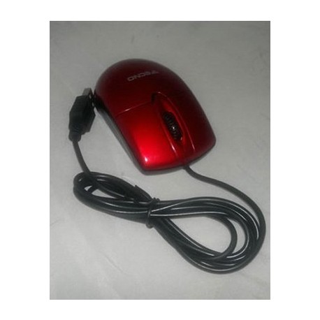 MOUSE OTTICO TC 12 MINI ROSSO USB